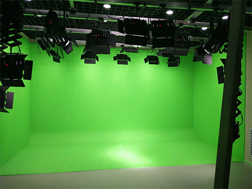 校园电视台虚拟演播室灯光 小型虚拟演播室装修(图1)