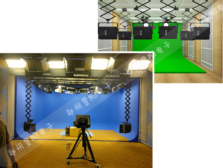 校园电视台虚拟演播室灯光 小型虚拟演播室装修(图7)