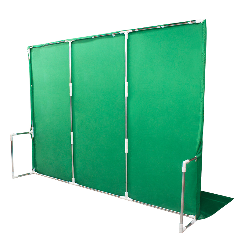 直播间便携可移动式绿幕抠像布背景墙
